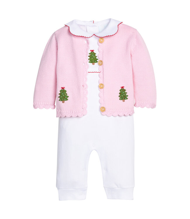 Holly Days Crochet Girls Playsuit