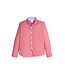 Red Mini Gingham Button Down Shirt