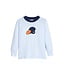 Little English Football Helmet Applique L/S T-Shirt