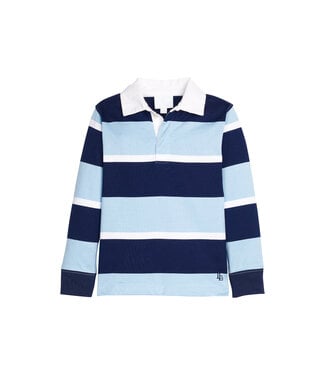 Little English Varsity Stripe Rugby Polo