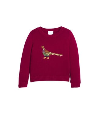 Little English Pheasant Intarsia Sweater