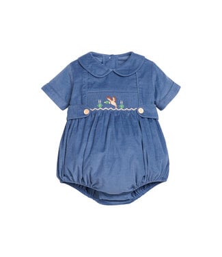 Little English Flying Mallard Smocked Daniel Bubble