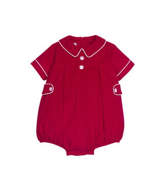 Little English Red Corduroy Davant Bubble