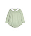 Watercress Stripe Pleated Peter Pan Bubble