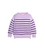 Purple Striped Sweater