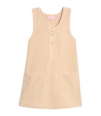 Bisby Stone Herringbone Corduroy Retro Jumper