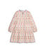 Bisby Orange Verbier Vines L/S Positano Dress