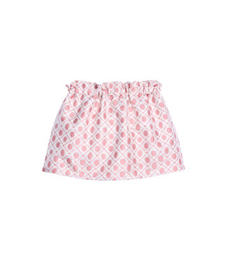 Bisby Peach Jacquard Portofino Skirt
