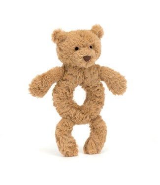 Jellycat Bartholomew Bear Ring Rattle