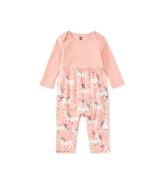 Tea Collection Royal Meadow Unicorns Romper