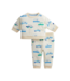Ivory Cars LS Pant Set