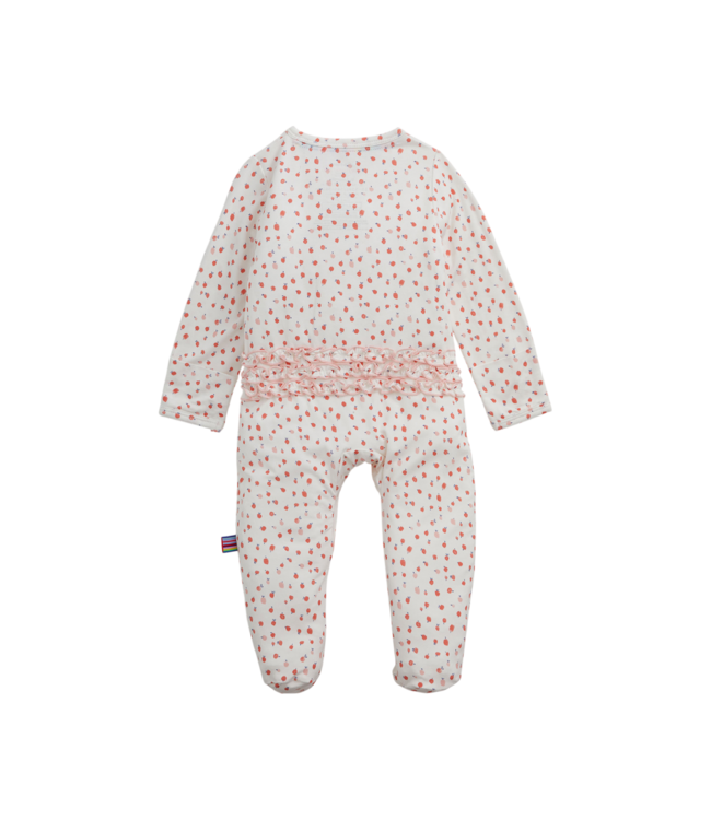 Apple Blossom Ruffle Footie
