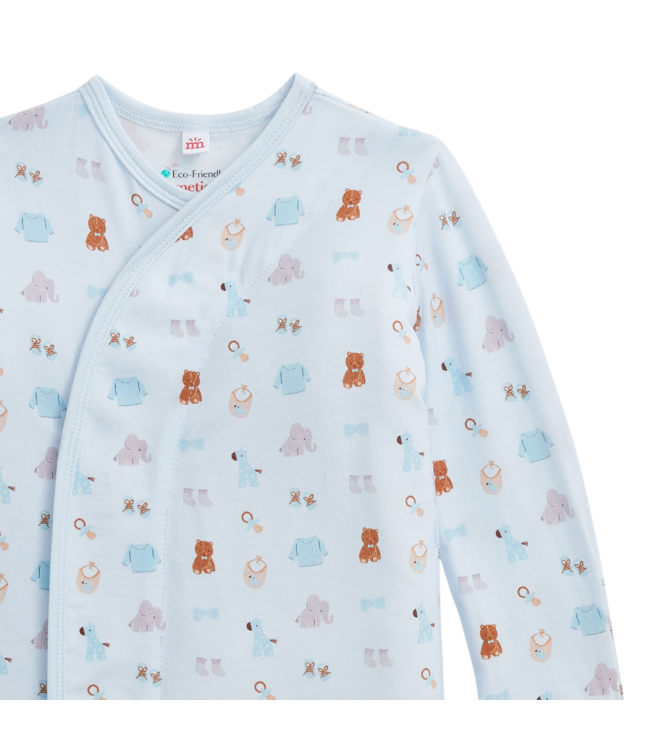 Blue Modal Nursery Nostalgia Gown & Hat Set