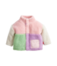 Magnetic Me Pink Colorblock Sherpa Magnetic Jacket
