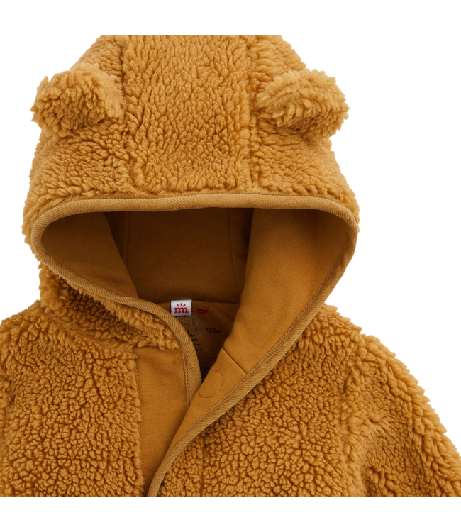 Magnetic Me Brown Sherpa Baby Bear Magnetic Hooded Jacket