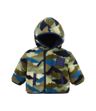 Magnetic Me Camo Peak Sherpa Boys Jacket
