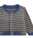 Magnetic Me Waffle Green Stripe Boys Romper