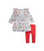 Winter Village Modal Long Sleeve Dress & Legging Set