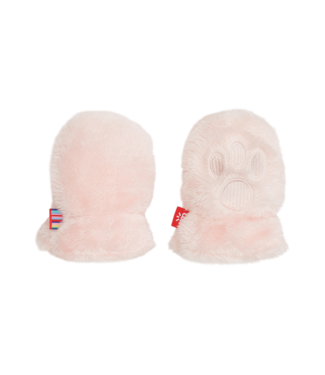 Magnetic Me Pink Blossom Minky Bear Mittens