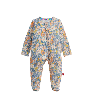 Magnetic Me Flora Modal Ruffle Footie