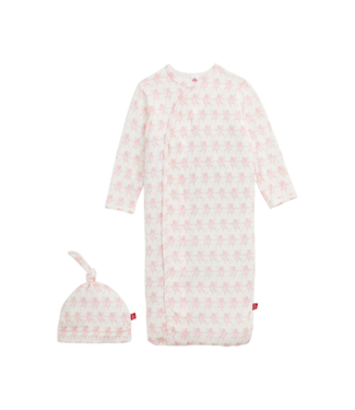 Magnetic Me Pink Trunkettes Modal Magnetic Gown & Hat