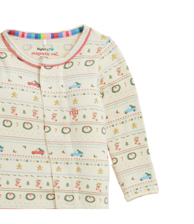 Traditional Christmas Magnetic Footie