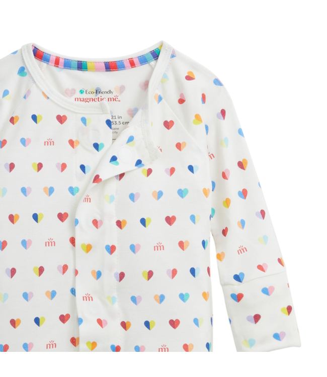 Magnetic Me Branded Heart Modal Magnetic Convertible Coverall