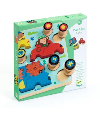 Djeco Puzz & Roll Color