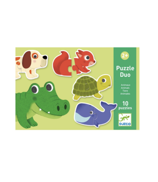 Djeco Puzzle Duo Animals