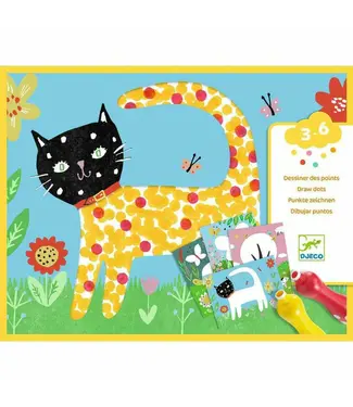 Djeco LPA Painting Small Dot  Cat