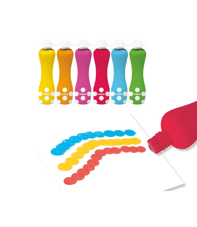 6 Foam Markers