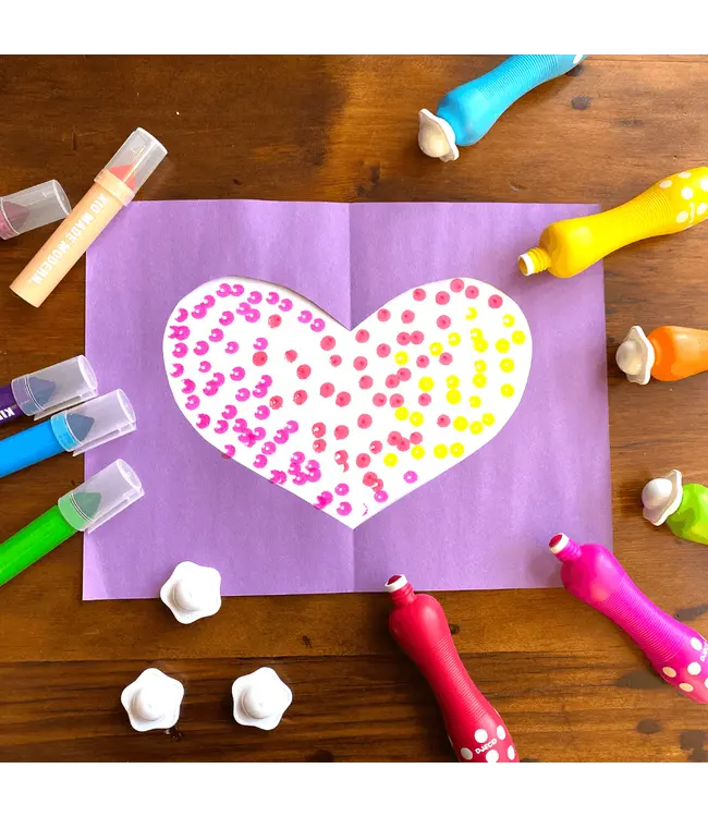 6 Foam Markers