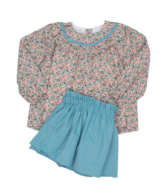 The Oaks Apparel Anderson Ann Heirloom Petals Skirt Set