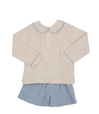 The Oaks Apparel John Tan Check Short Set