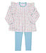 The Oaks Apparel Abree Birthday Bouquet Legging Set