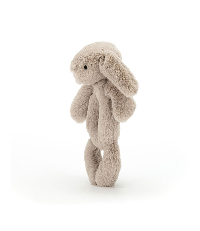 Bashful Beige Bunny Ring Rattle