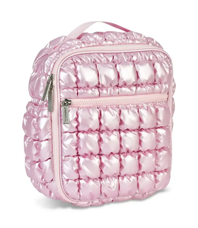 Icy Rose Puffer Lunch Tote