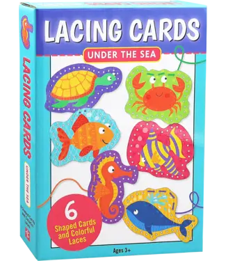 Peter Pauper Press Lacing Cards - Under the Sea