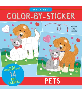 Peter Pauper Press First Color By Sticker - Pets