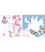 Peter Pauper Press First Color by Sticker Unicorns & More