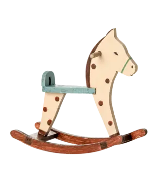 Maileg Rocking Horse, Mouse - Spotted