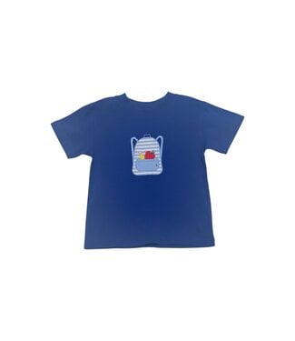 Luigi Royal S/S Backpack with Apple & Pencil Tee