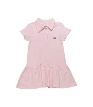 Luigi Pink S/S Polo ABC Tennis Skirt Dress