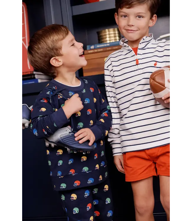 Nantucket Navy Hut Cassidy Comfy Boys Crewneck
