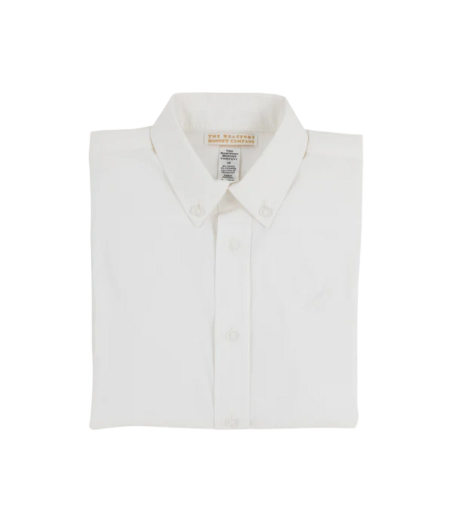 Worth Ave. White Prepletic Deans List Dress Shirt