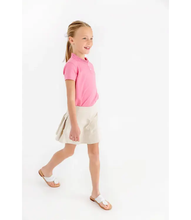 Beaufort Bonnet Keeneland Khaki/Pearl Prepletic Prep School Skort