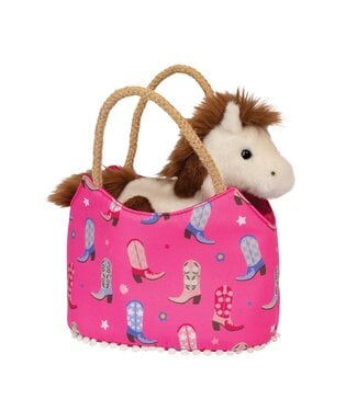 Douglas Cowgirl Boots Sak with Horse