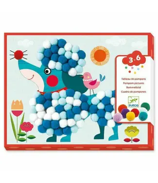 Djeco LPA Collage PomPom Puppies