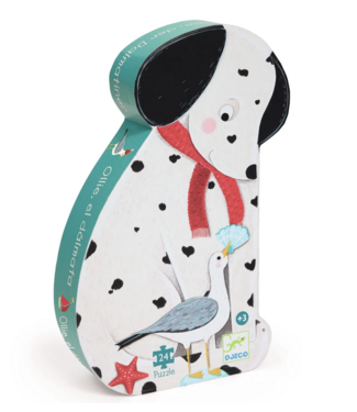 Djeco Silhouette Ollie The Dalmatian Puzzle