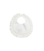 Ruffle Baptism Bib